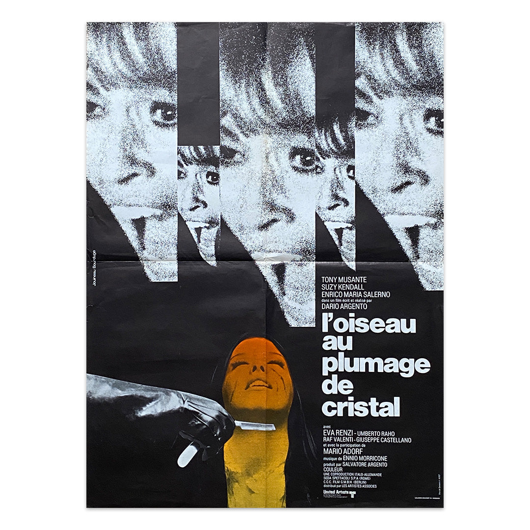 The Bird with the Crystal Plumage French Moyenne Movie Poster