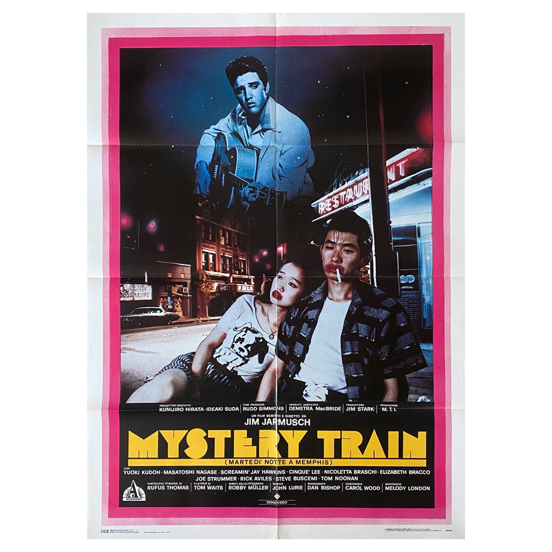 Mystery Train Italian Due Foglio Movie Poster