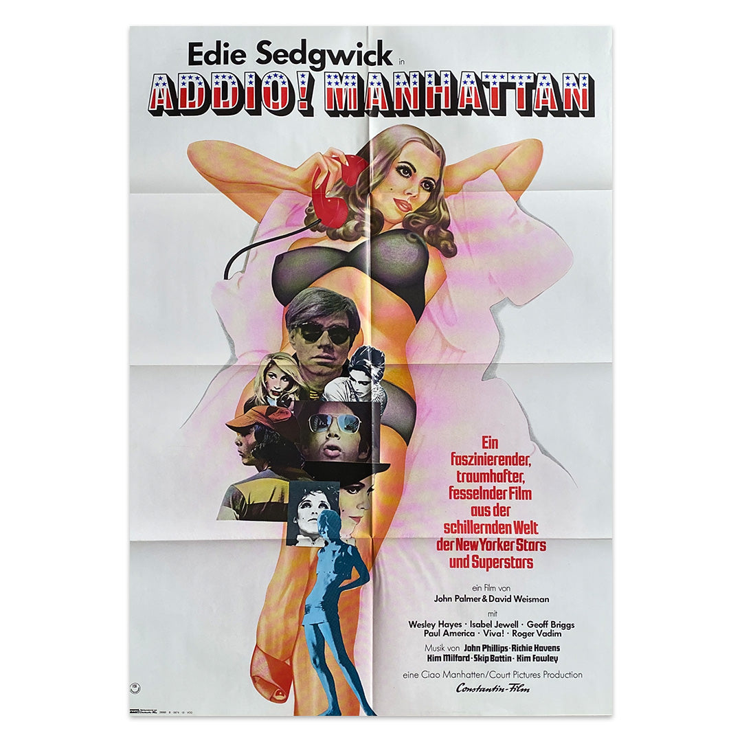 Ciao! Manhattan German A1 Movie Poster
