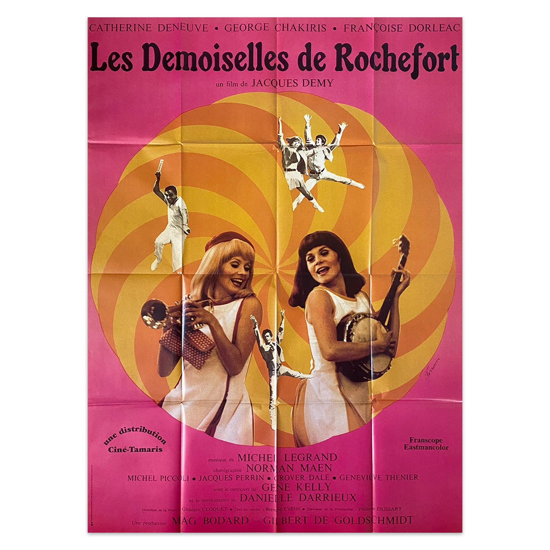 The Young Girls of Rochefort French Grande Movie Poster