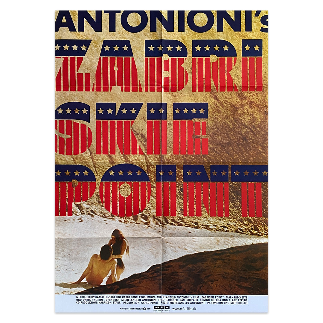 Zabriskie Point German A1 Movie Poster